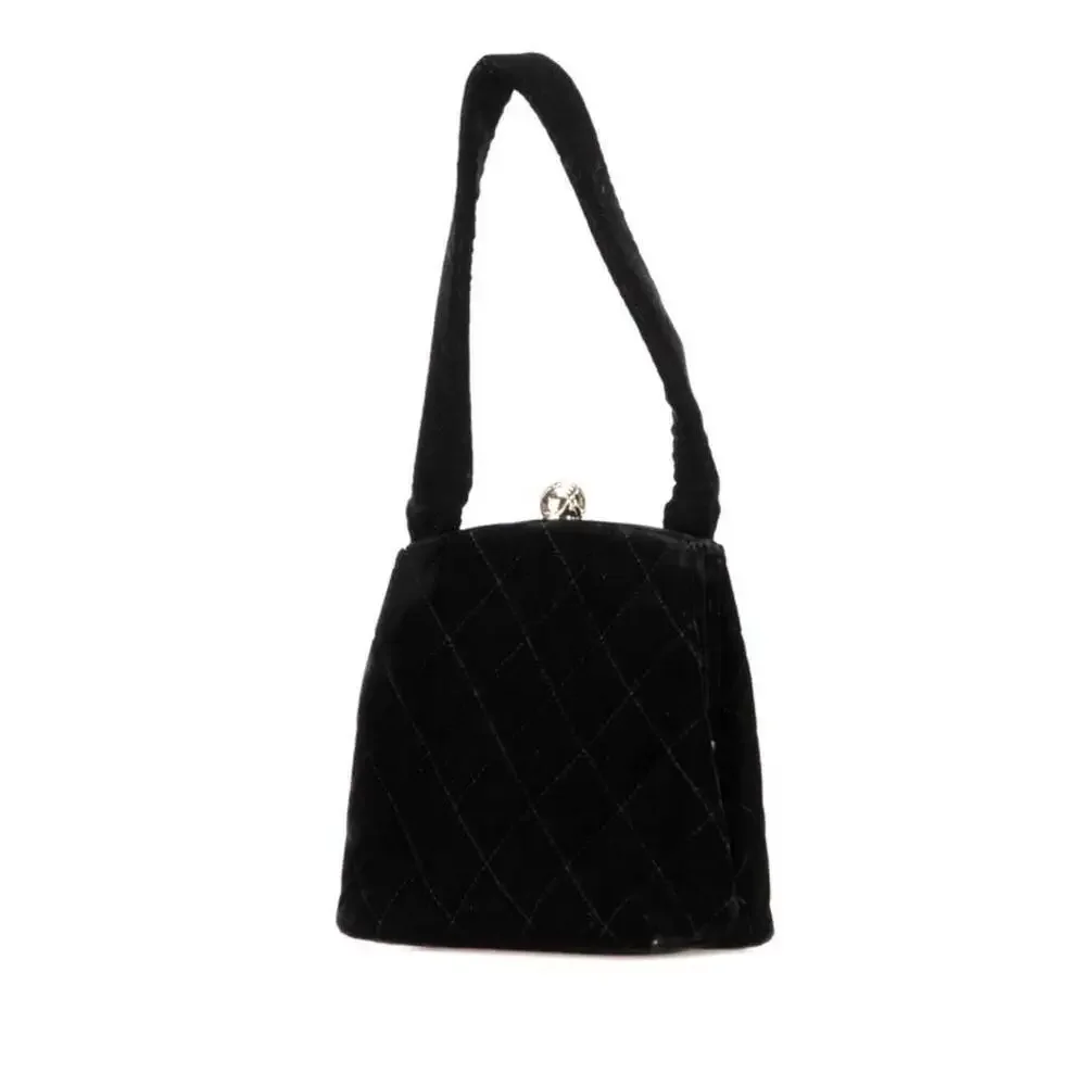CHANEL Black Logo Bag